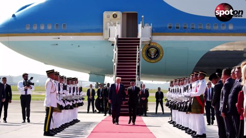 Dancing Trump: US president kicks off Asia trip with a dance routine