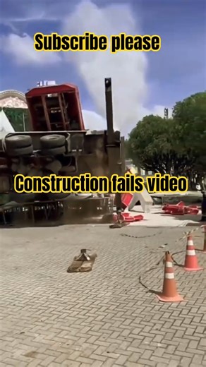 Construction fails video Asmr satisfaction #asmr #construction #constructionfails