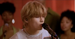 Watch BTS member V’s Tiny Desk concert