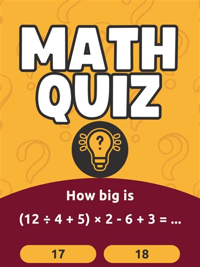 Math Countdown on TikTok