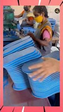 Slipper Making Machine 🔥 | Full Setup | #makeinindia #industrialmachine #businessgrowth