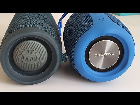 Creative Muvo Play v JBL Flip 5 sound check