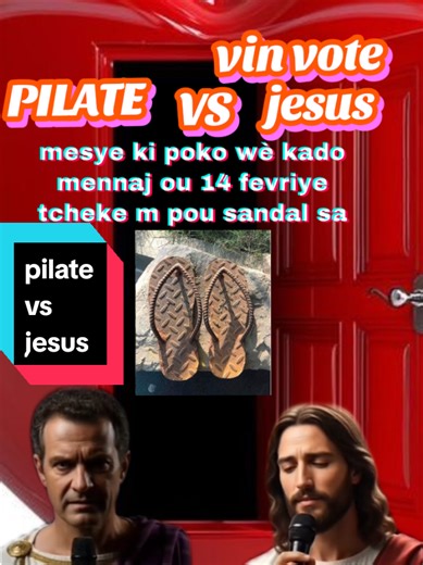 pilate vs jesus#fypviralシviral #foryoupage❤️❤️ #tiktokhaitienne🇭🇹🇭🇹 #tiktoklive