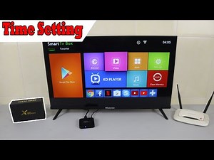 How to Set Date and Time on X96 Mini Smart TV Box