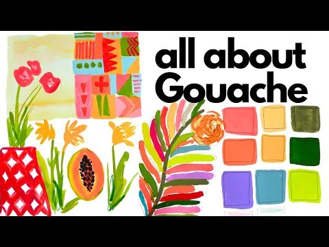 Oh My GOUACHE 🎨 How I use Gouache in my Art