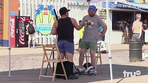 189K views · 2.7K reactions | What pants-related incident did this challenge foreshadow? And what shirt did Q want to wear while drawing? Find out in this clip from last night's INSIDE JOKES! Catch the whole episode On Demand or at truTV.com! | Impractical Jokers | Facebook