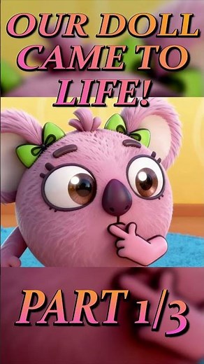 Our magic doll came to life 🪆 PART 1 🐨 Kids songs and nursery rhymes #forkids #learning