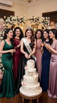Bridal Shower Party With Besties❣️ Shadi Se Pahle Last Treat✨|Rida world