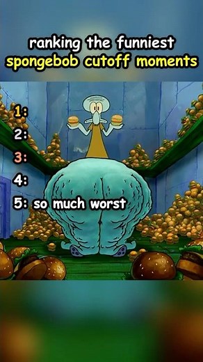 Ranking the Funniest Spongebob Cutoff Moments 😂