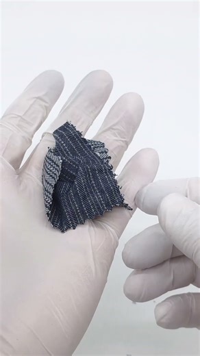 Herringbone Cotton Denim Woven Fabric - FAB1915