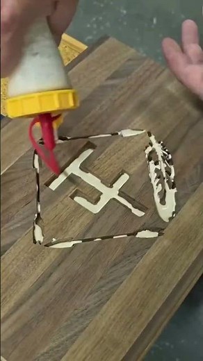 Incredible CNC Wood Inlay Technique #woodworking #cnc #diy