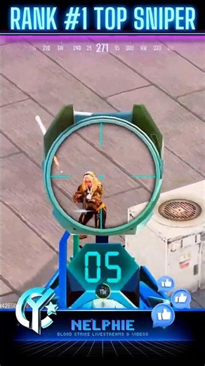 Blood strike new sniper kill !..😈🚀🚀