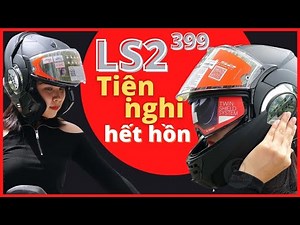 You will be amazed at the convenience of the LS2 FF399 Valiant Line flip-up helmet | Fullface fli...