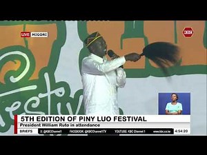 President William Ruto Graces the 5th Piny Luo Festival in Migori (Full Speech)