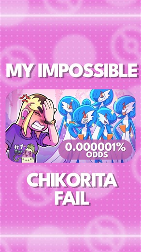 cecilily on Instagram: "The odds of my Shiny Chikorita hunt to have gone down as it did were of ONE IN 400 MILLION WHAT IS HAPPENING TO MY SAVE FILE, WHY DO I HAVE A SHINY ALPHA GARDEVOIR POLYCULE I JUST WANTED A BIG CHUNKY ORANGE PEAR #pokemon #shinyhunting #chikorita #gardevoir"