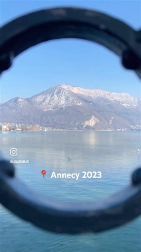 Annecy Feels Like Switzerland 🇫🇷🇨🇭 #annecy #adventuretime #travelvideo