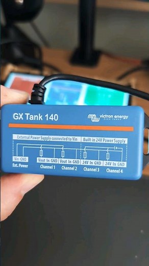 #victron GX Tank 140 with VenusOS a #raspberrypi