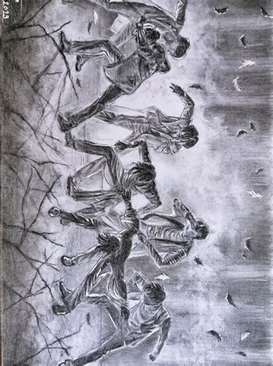 Exploring Charcoal Art Inspired by BTS