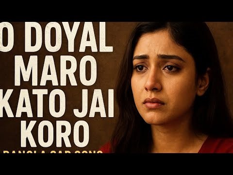 O Doyal Maro Kato Jai Koro | Heart Touching Devotional Song | Ar series music | Sad Song