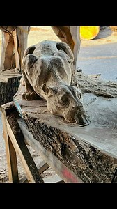 I think I need some flashier cloths or a TKE t shirt for this music..#scottdowart #woodcarving | Scott Dow