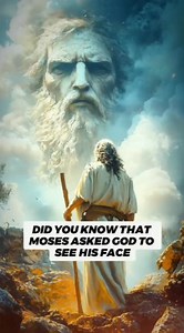 Moses' Request to See God's Face. Moses asked God, "Show me Your glory" (Exodus 33:18). He sought: 1. *Deeper intimacy*: Moses desired a closer relationship with God. 2. *Confirmation of God's presence*: Moses wanted assurance of God's continued guidance. 3. *Understanding God's nature*: Moses sought insight into God's character. *God's Response* 1. *Partial revelation*: God showed Moses His "back" or divine attributes (Exodus 33:23). 2. *Protection*: God shielded Moses from His full glory, whic