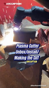 🔥 The Arccaptain CUT55 plasma cutter makes clean, straight cuts effortless — just plug in your air compressor and go. ✅ Non-Touch Pilot Arc – Cuts through rust, paint, and rough surfaces effortlessly ✅ Max Severance Thickness: 3/4" ✅2-Year Warranty | Arccaptain