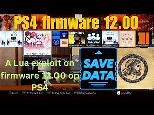 [PS4/PS5] A Lua exploit on firmware 12.00 on PS4 The Hack That's Got Everyone Talking!