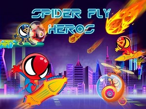 Play Spider Fly Heroes | Free Online  Games. KidzSearch.com