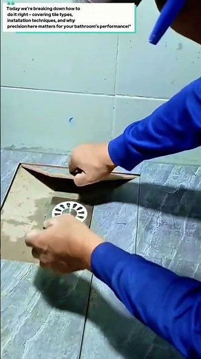 Bathroom Floor Tile Installation Around Drain - Educational Short: Specs, Efficiency Tips