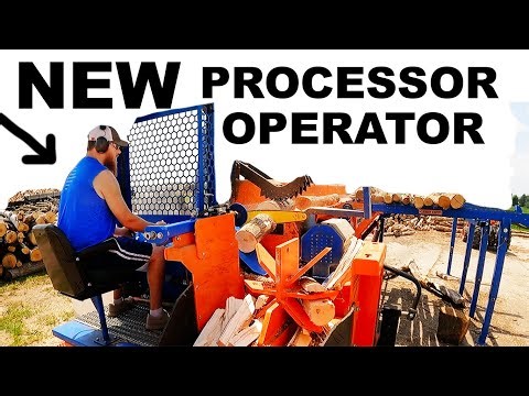 Eastonmade 22MB FIREWOOD PROCESSOR - A new operator!