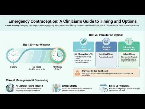 Emergency Contraception Protocols and Clinical Management Guide