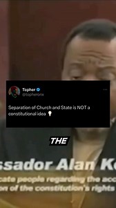 8.2K views · 179 reactions | Stop yielding power to the enemy when God has granted us with a document to empower our faith! #SeparationOfChurchAndState #religious #constitution | Topher | Facebook