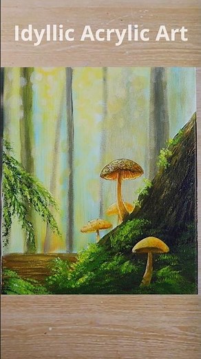 Watch This Forest Painting Come Alive!