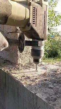 ​How to Drill Holes in Concrete with a Rotary Hammer | Step-by-Step Guide