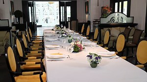 Table sits empty after Trump and Kim Jong-un cancel working lunch