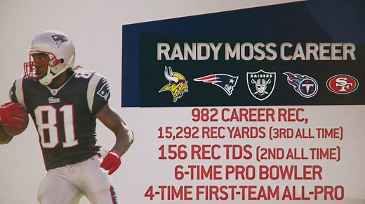 M-O-S-S-E-D! Randy Moss = One of the best to EVER do it. And his career highlights are just as ridiculous as you’d expect. ENJOY! | NFL