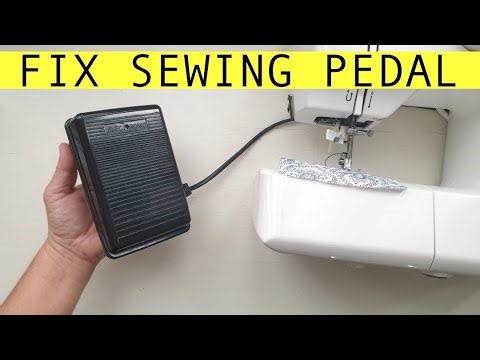 How to Fix Sewing Pedal Sluggish or Dead