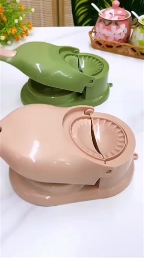 2-in-1 Manual Dumpling Maker & Dough Press Machine | Portable Samosa & Gujiya Mould Tool | Easy Kitchen DIY Pastry Accessory #samosa #samosarecipe #fy