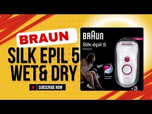 Braun silk epil 5 wet & Dry review | How to use silk epil 5 | best epilator | available Ummeharam