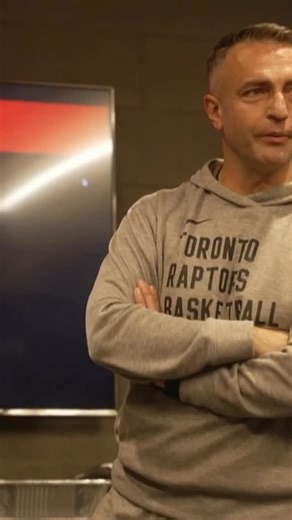 Coach Darko’s pregame speech 😤🤝 | Toronto Raptors