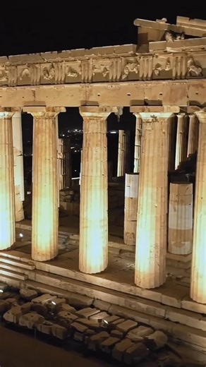 Parthenon, temple that dominates the hill of the Acropolis at Athens. It was built in the mid-5th century B.C.E. and dedicated to the Greek goddess Athena Parthenos. The temple is generally considered to be the culmination of the development of the Doric order, the simplest of the three Classical Greek architectural orders. Video by: @d.tzankatian | Ancient Civilizations