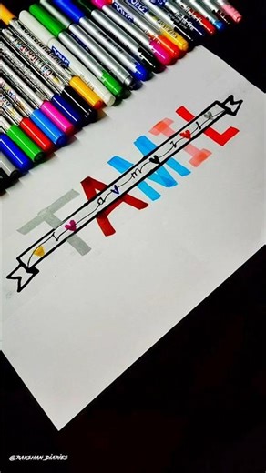 🔥 “Tamil” Calligraphy Design | Creative Hand Lettering | Trending 2025