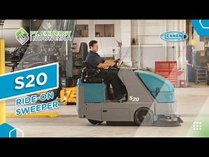 Tennant S20 Compact Ride On Sweeper
