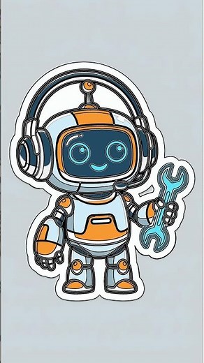 Draw a Cute Robot! Easy Step-by-Step for Beginners