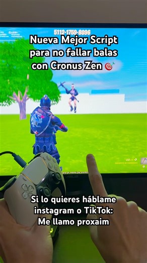🎯 AIMBOT FORTNITE ✅ La Mejor Script para Cronus Zen Ps5 Xbox Pc mejor configuración y sensibilidad