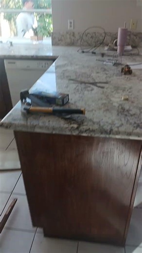 Kitchen demolition..