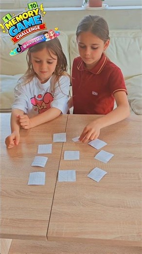 Memory game 1️⃣🔂🔟 #challenge #family #shortvideo #win