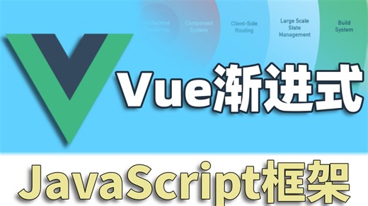 【2026最新】VUE渐进式JavaScript框架实战教程_前后端概念讲解JavaScript框架讲解/VUE实战教程/Script框架搭建Vue
