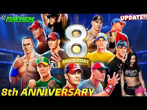 8th Anniversary Update 🔥 | Biggest Surprises & New Features Revealed! WWE MAYHEM