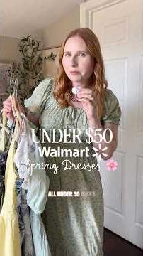 Walmart Spring Dresses *Under $50* #walmartfashion #walmartfinds #walmarthaul #walmartstyle